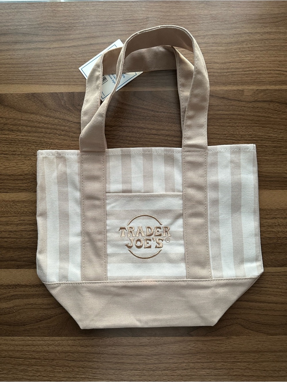 TRADER’S JOE Pastel Mini Tote SET OF 4 - Picture 6 of 15